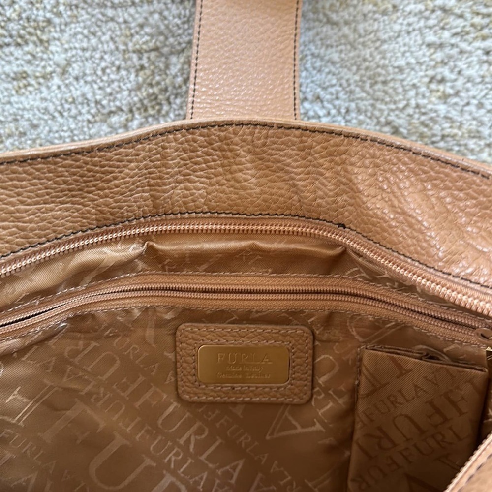 Furla Leather Shoulder Bag - Picture 2 of 4